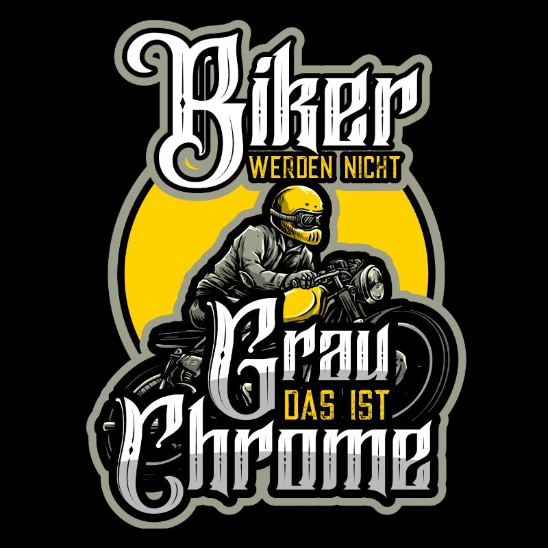 Les motards ne deviennent pas gris, c’est chromé