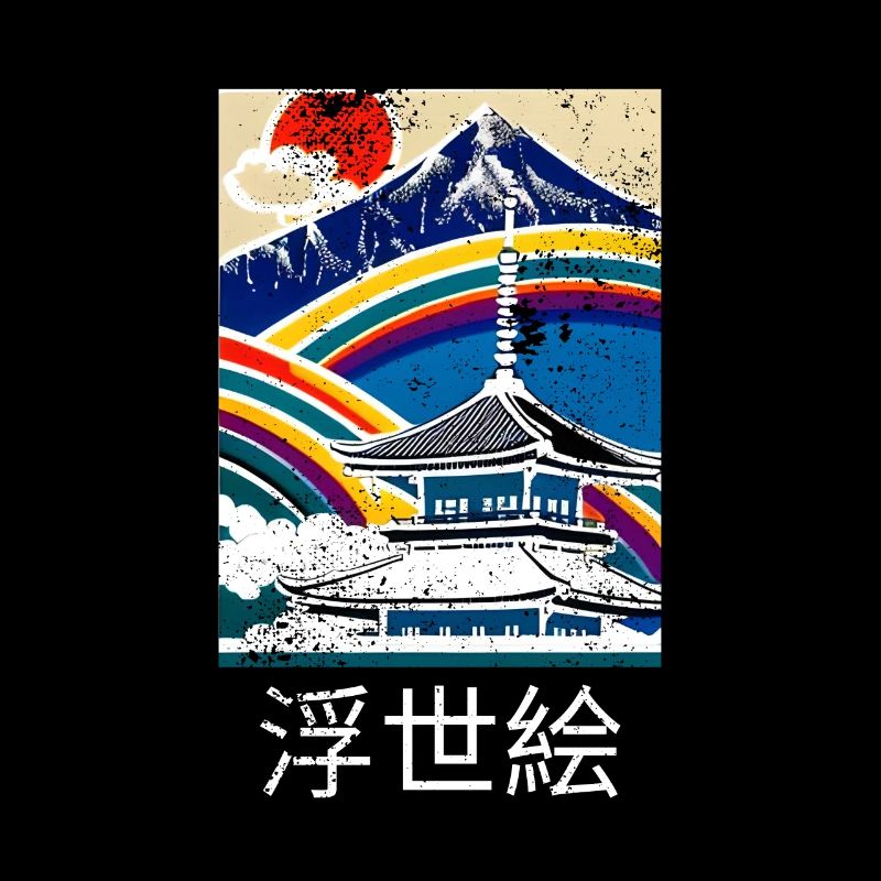 Ukiyo-e: Tempel der Schönheit - Ein Design, das