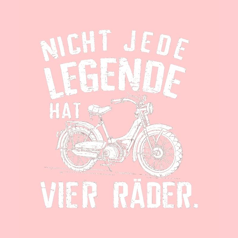 Not every legend has a four-wheeled moped