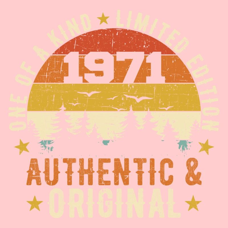 Original 1971 Geburtstagsgeschenk 1971 authentisch