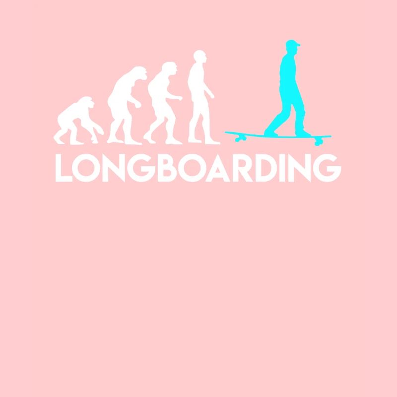 Affe Mensch Longboarder Evolution Entwicklung