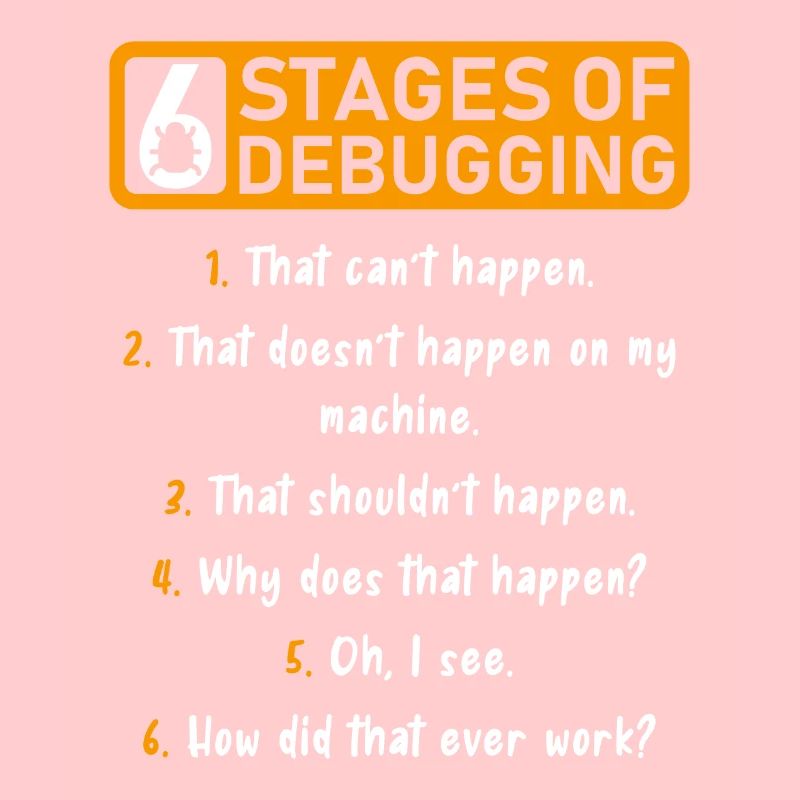 6 Levels of Debugging Software Developer