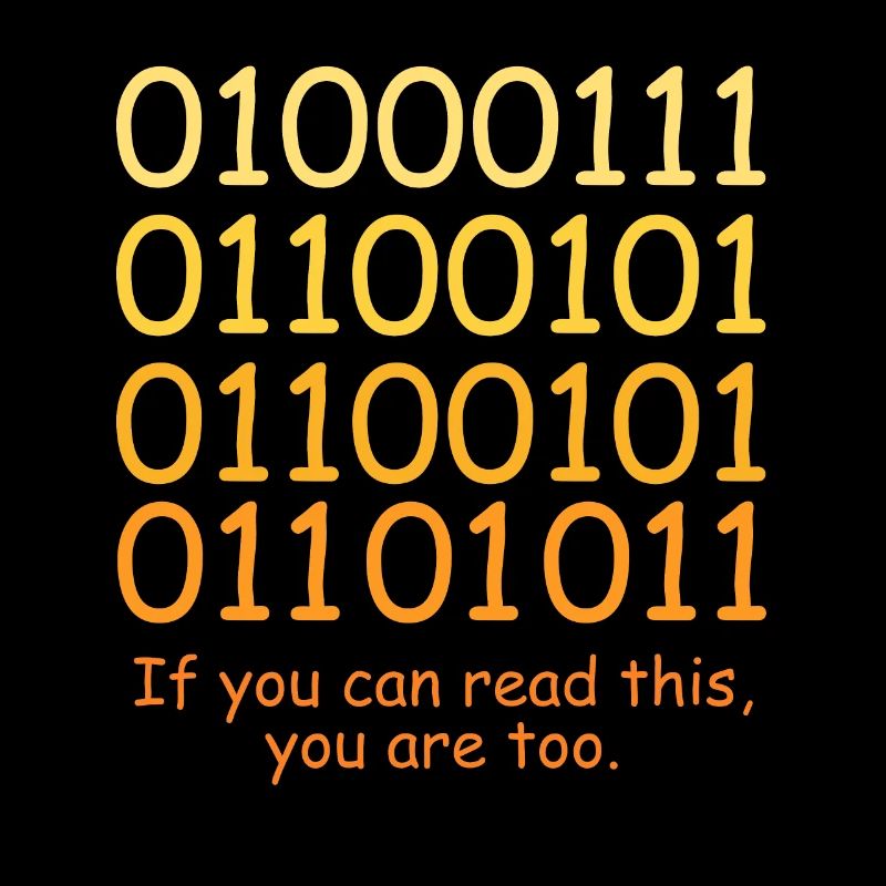 Funny Code Binary Code Design for Nerds Geeks
