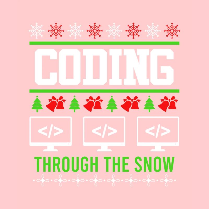 Programista Christmas Ugly Christmas Coding