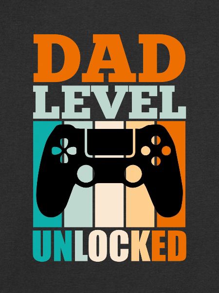 Dad Level ulåst far-til-være 2022 Gaming