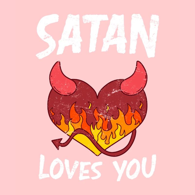 Satan t’aime Party Devil Antichrist