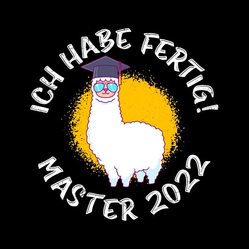 Master Absolvent Ich habe fertig! Master 2022