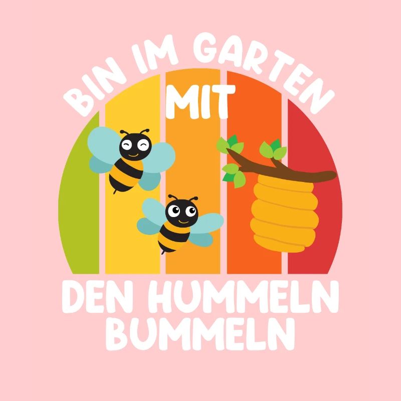 Bin im Garten mit den Hummeln bummeln Gärtner
