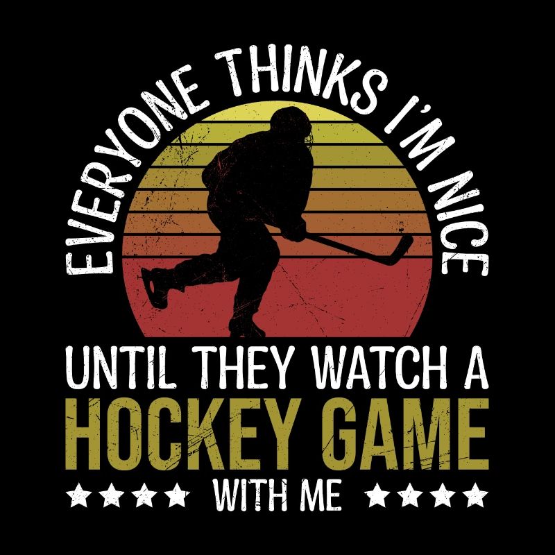 Eishockey geheult wird erst wenn es blutet