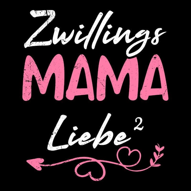 Zwillinge Baby Liebe hoch 2 Mutter werden Mama