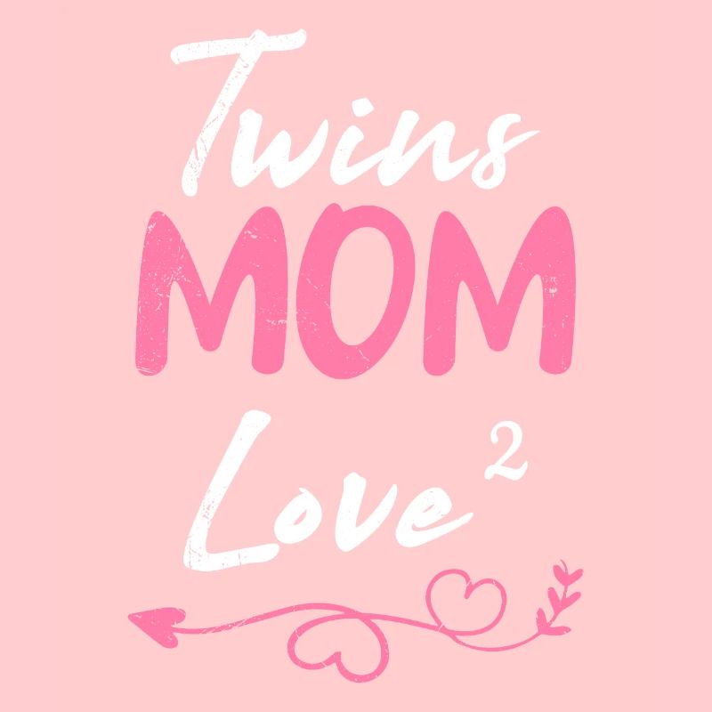 Zwillinge Baby Liebe hoch 2 Mutter werden Mama
