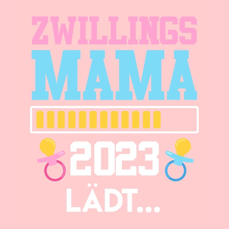 Zwillingsmama 2023 Zwillinge loading Junge Mädchen