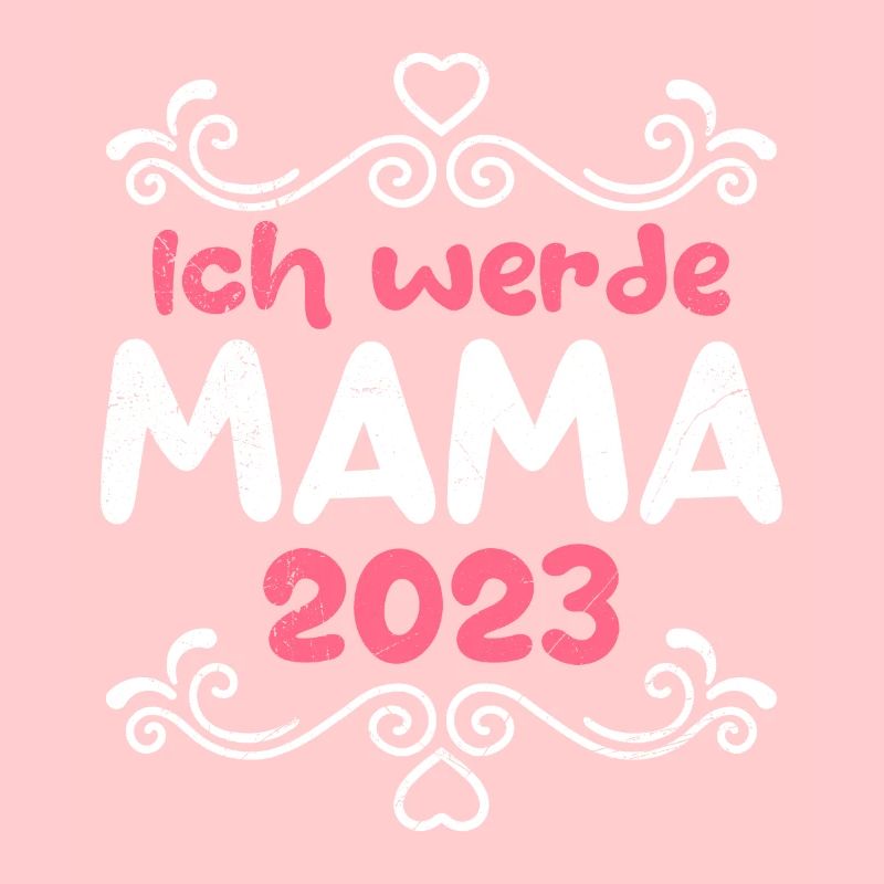 Mama 2023 Ich werde Mutter Mädchen Mama