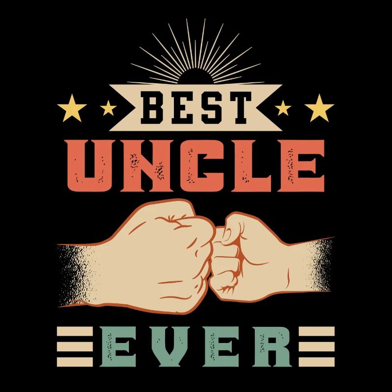 Bester Onkel ever Vintage Onkel