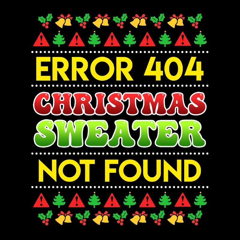 Erreur Pull de Noël introuvable Noël moche