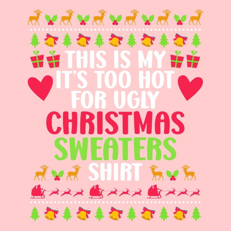 Mon pull de Noël trop chaud pour Ugly