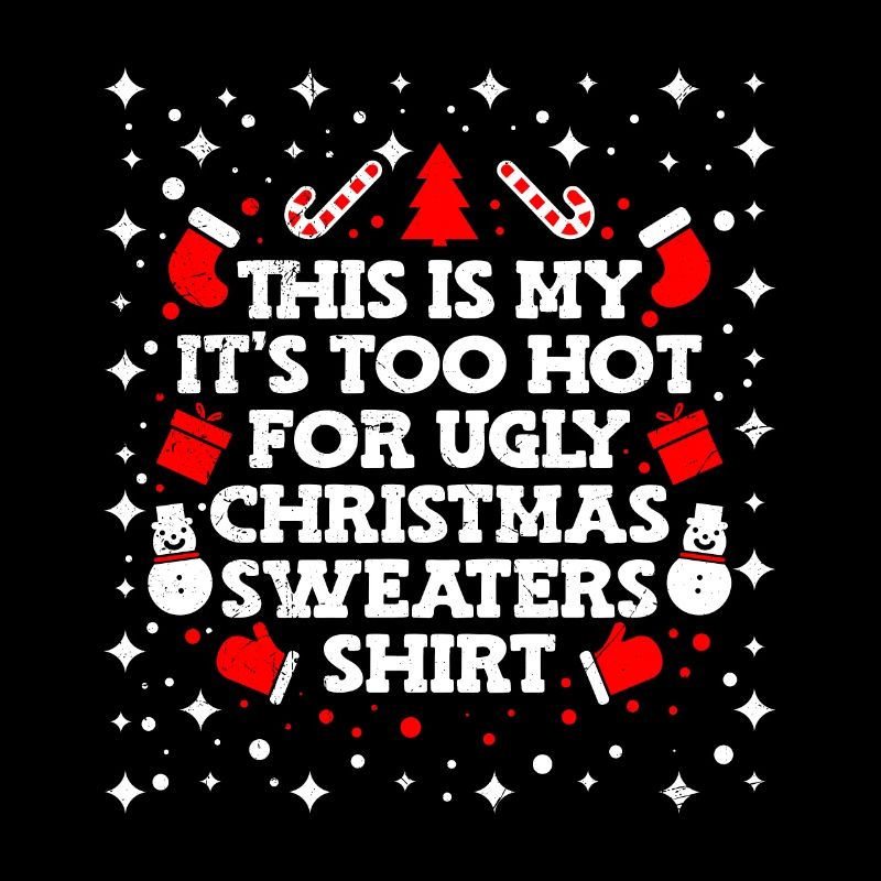 Trop chaud pour un pull de Noël moche