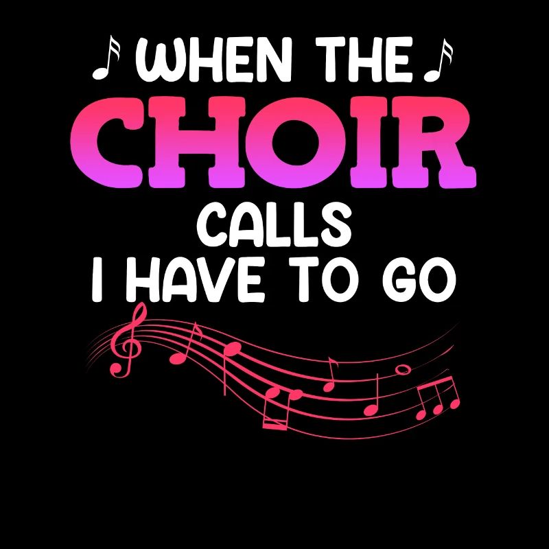 Singer When the choir calls I have to start singing