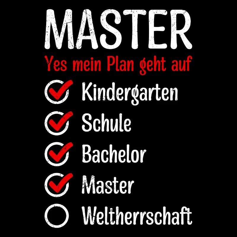 Kindergarten World Domination Master's Degree