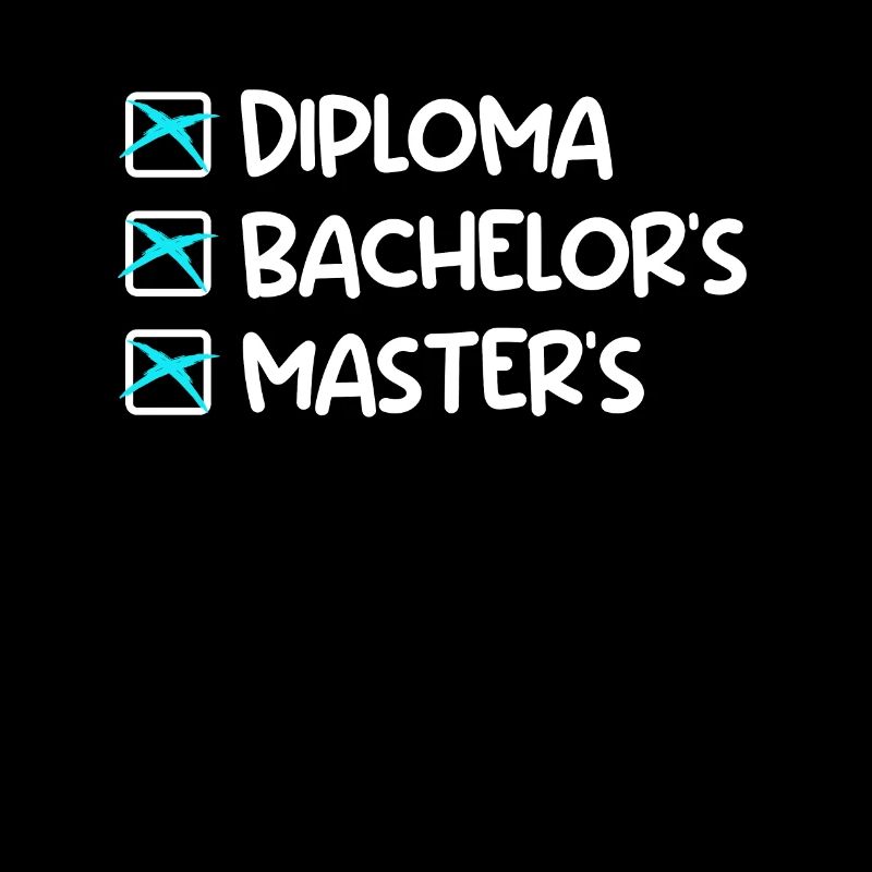 School leaving certificate Bachelor Degree Master's degree