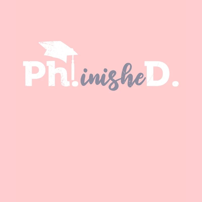 Phinished Endlich Doktor Abschluss Doktortitel