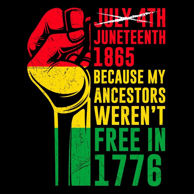 Juneteenth frei seit 1865 Black History USA Afrika