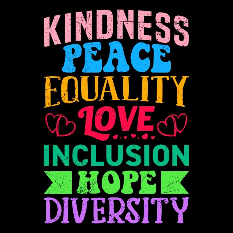 Inclusion Equality Kindness Acceptance