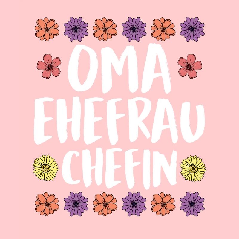 Oma Chefin Großmutter Muttertag Granny Ehefrau