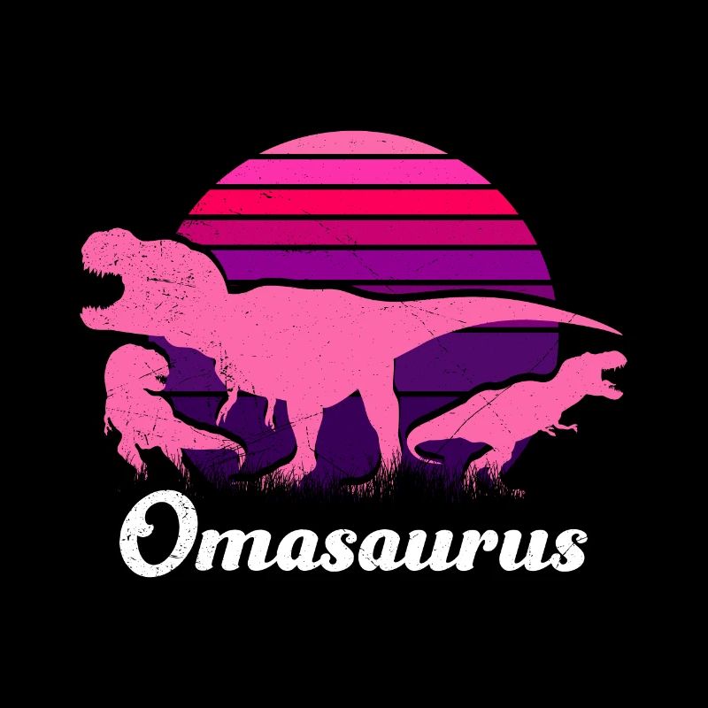Omasaurus Muttertag Großmutter Dinosaurier