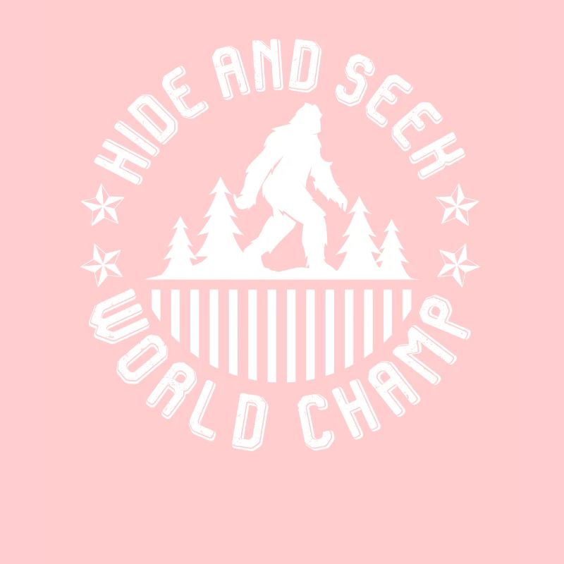 Cache-cache et cherchez le champion du monde Mountain Fan Funny Hiker