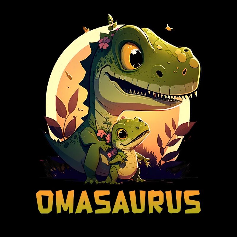 Omasaurus Muttertag Grandma Mama Tag Oma