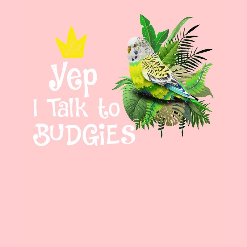 Piepmatz Oui, je parle aux perruches de Budgie
