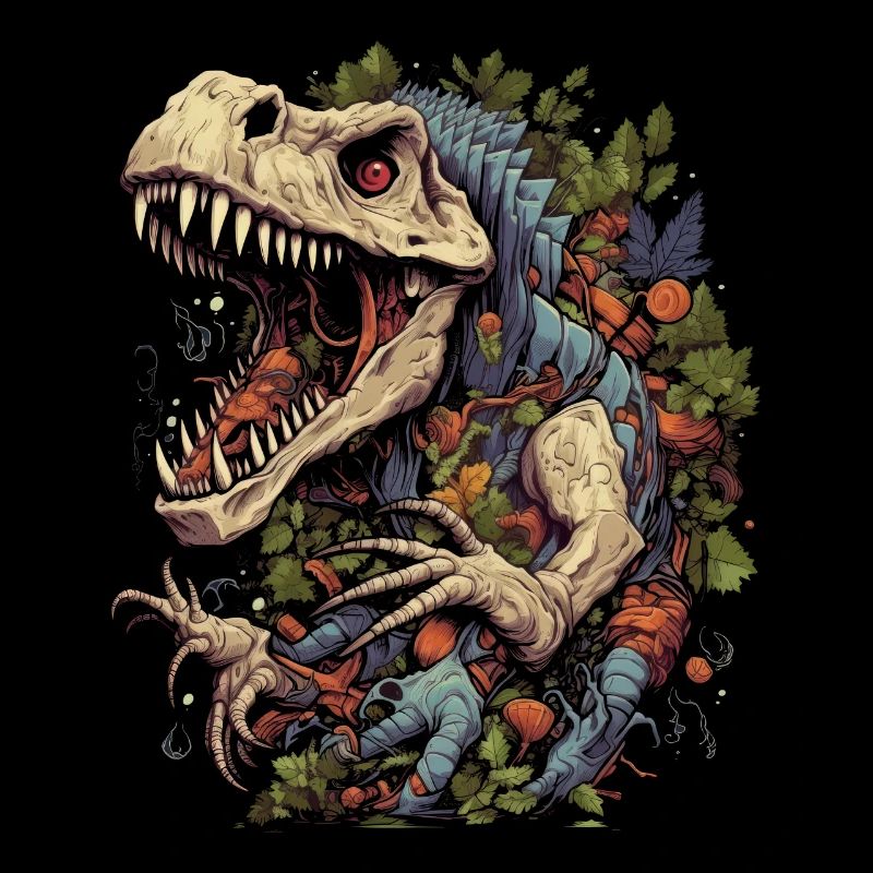 Dinosaurier Dino Fossil Carnivor Herbivor T-Rex