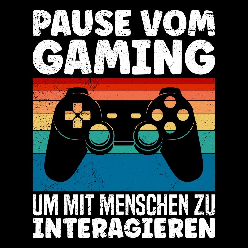 Video Spieler Pause vom Gaming Controller Video