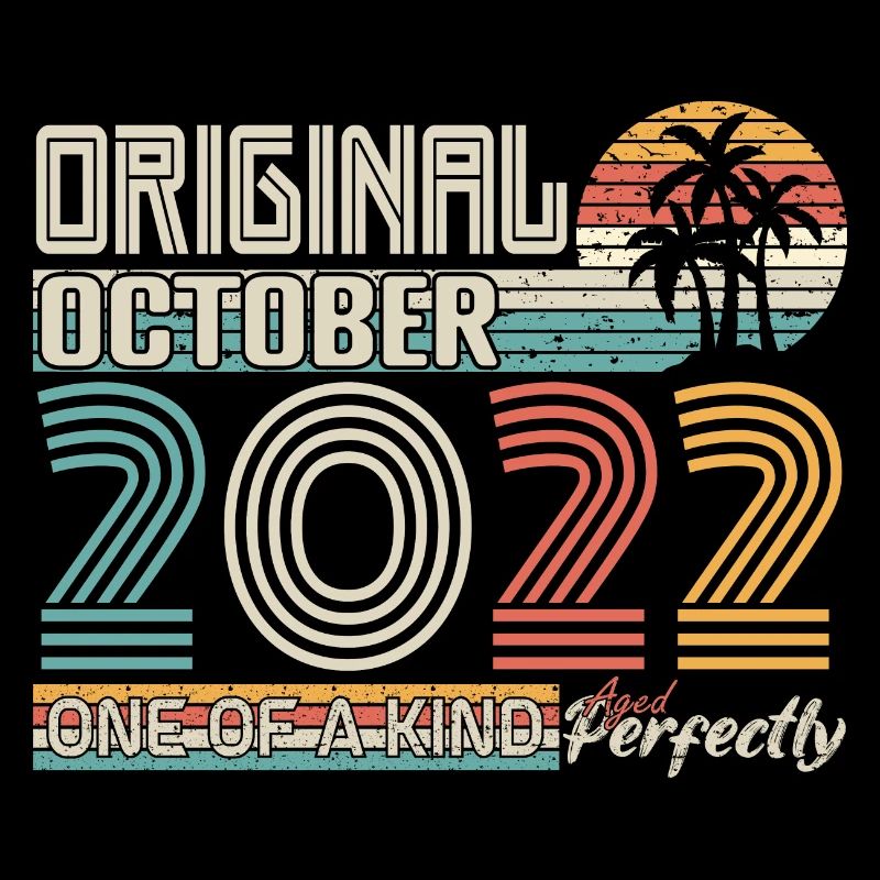 October 2022 Birthday October 2022 Gift 2022
