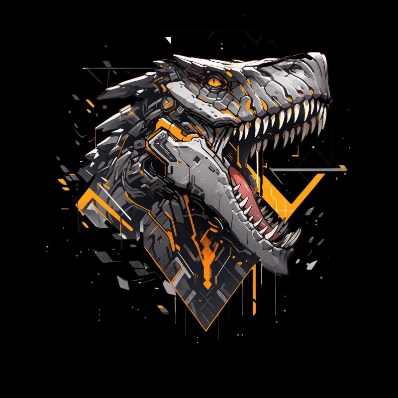Mecha Animal Tiger Wolf Fox Dino Bear Cyborg