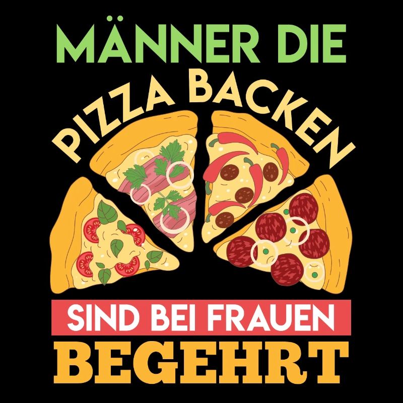 Männer die Pizza Backen Backliebhaber Pizza