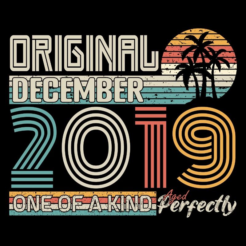 Décembre 2019 anniversaire December 2019 cadeau