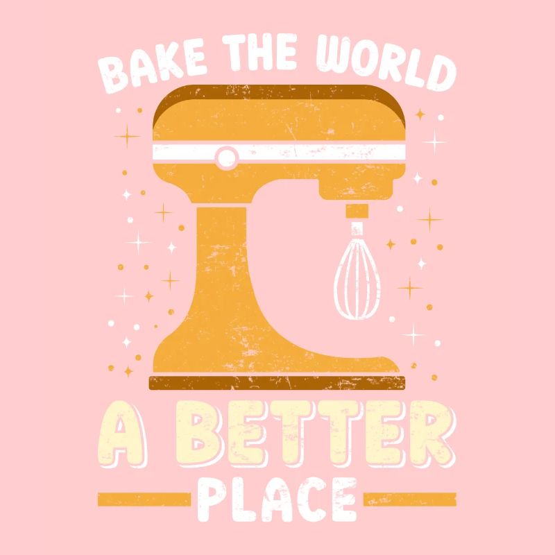 Baker Bake the World a Better Place Backfans