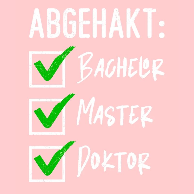 Doktorabschluss Abgehackt: Bachelor Master Doktor