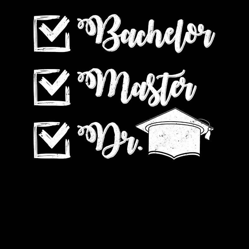 Bachelor Master Dr. Master's Thesis completed