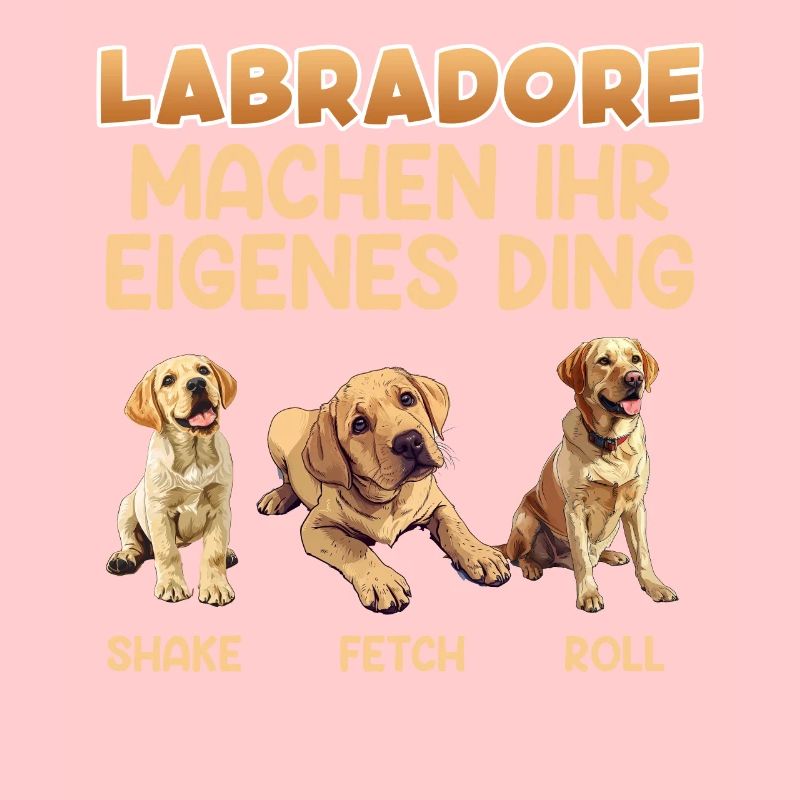 Labradore Machen ihr Eigenes Ding Lustiges