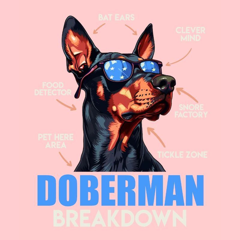 DOBERMAN BREAKDOWN Doberman Propriétaire Drôle