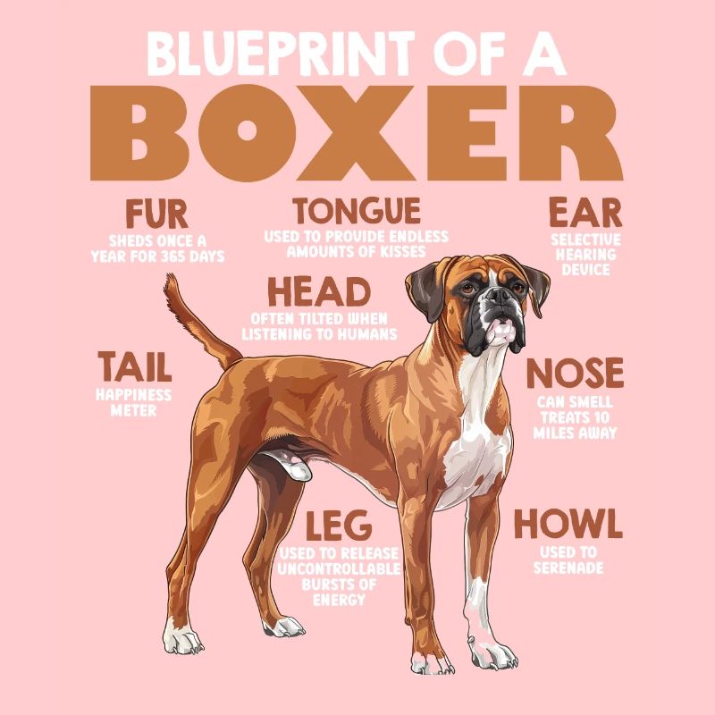 Boxer allemand PLAN DE CONSTRUCTION D'UN BOXER Drôle