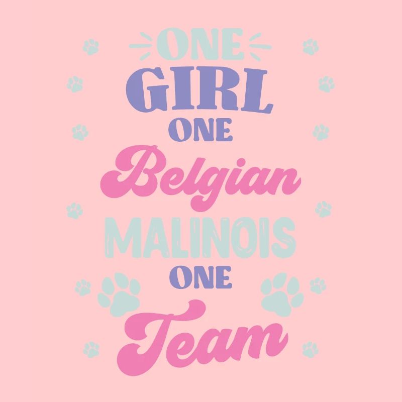 Malinois EIN MÄDCHEN EIN BELGISCHER SCHÄFERHUND