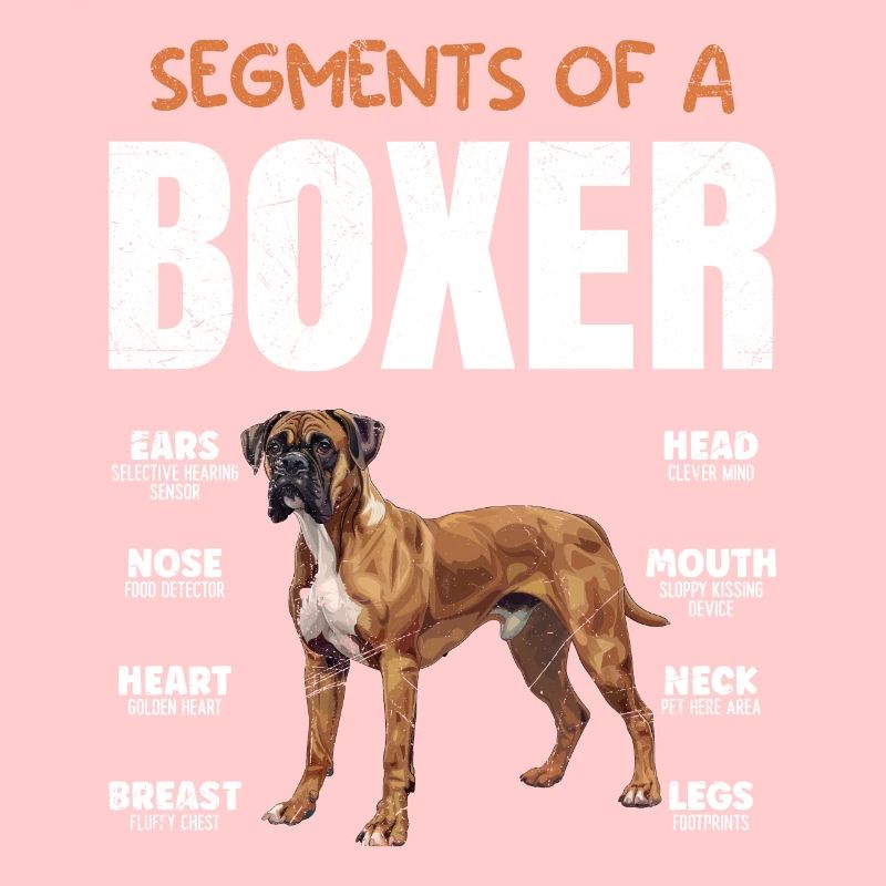 German Boxer COMPONENTS OF A BOXER Funny