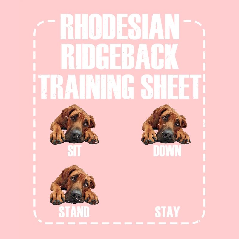FEUILLE D’ENTRAÎNEMENT RHODESIAN RIDGEBACK Ridgeback