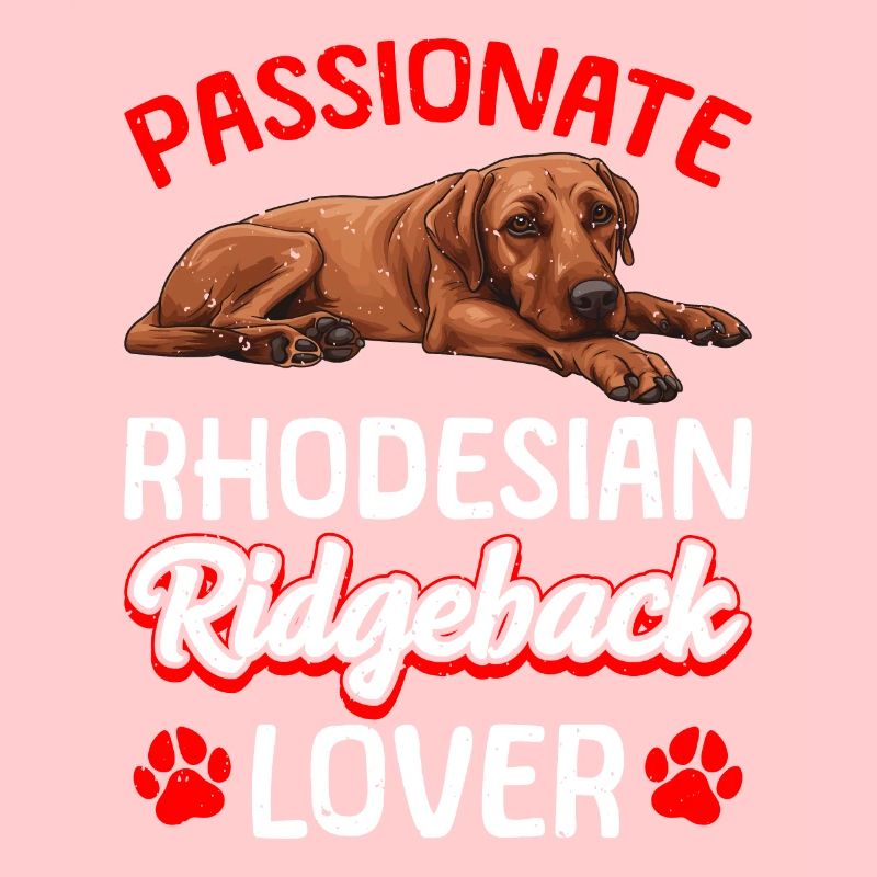 Ridgeback PASSIONNÉ DE RHODESIAN RIDGEBACK LOVER