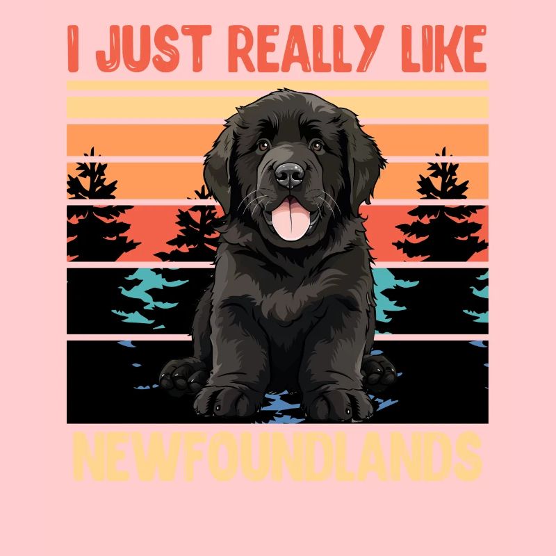 Neufundländer I JUST REALLY LIKE NEWFOUNDLANDS