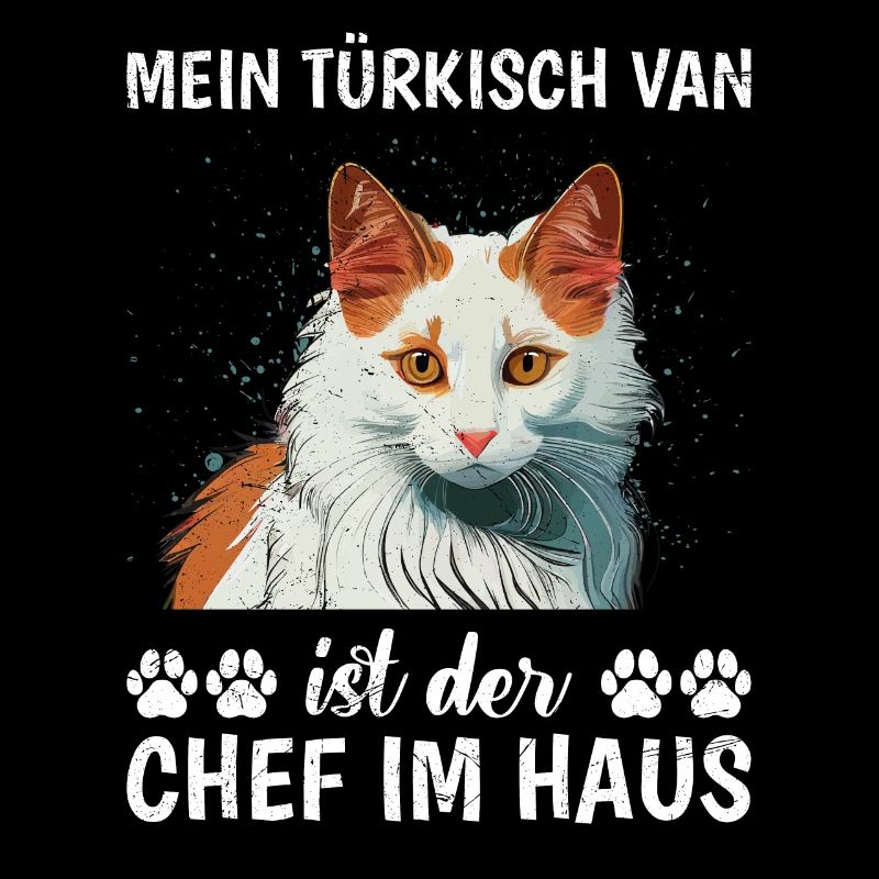 Propriétaire de chat MON VAN TURC EST LE PATRON